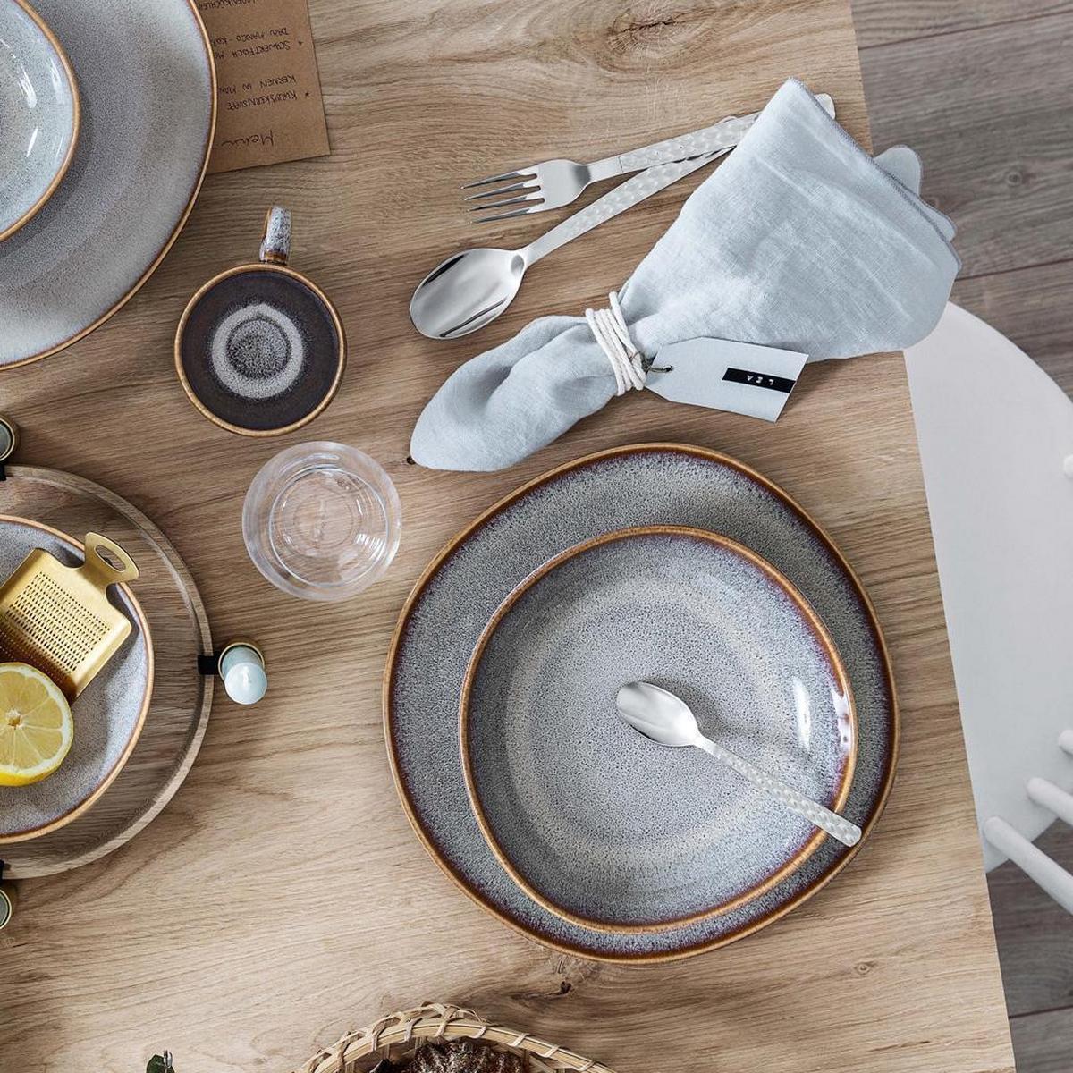 SPEISETELLER Lave Beige ø 28 cm 6er Set - Beige, Keramik (28cm) - like.Villeroy & Boch