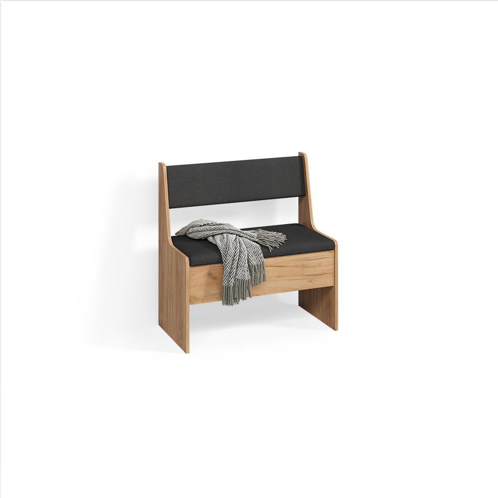 ESSZIMMER-ECKBANK Tiberio Sandeiche 41.5 x 76.6 cm - Sonoma Eiche, Holzwerkstoff (41.5/76.6cm) - Livinity®