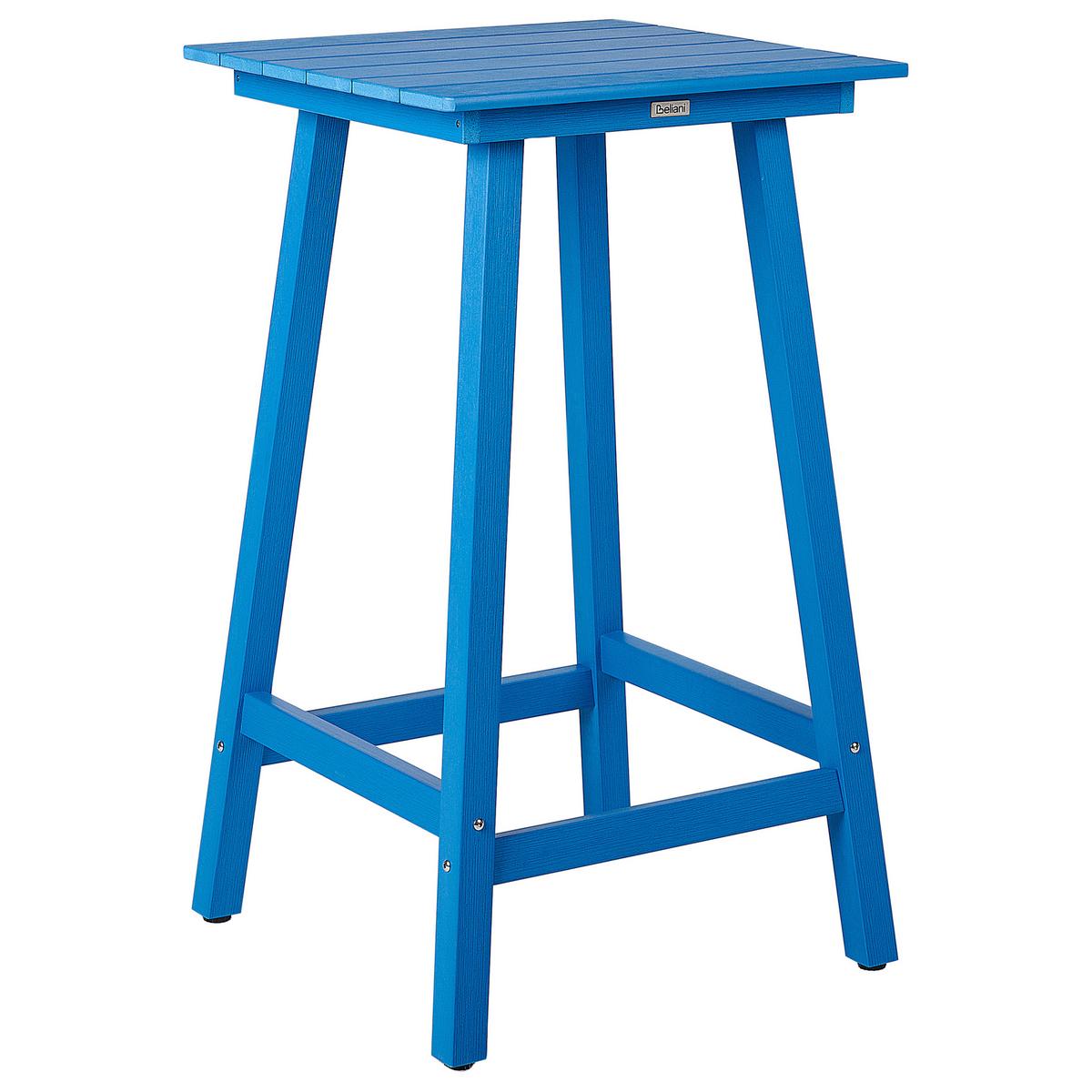 BISTRO-SET 2-Sitzer Blau Adirondack - Blau, Kunststoff - Beliani