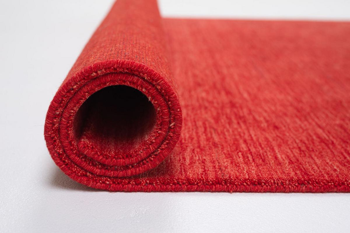 WEBTEPPICH Luxus Designerteppich 60x90 cm - Rot, Textil (60/90cm) - Rug and Roll