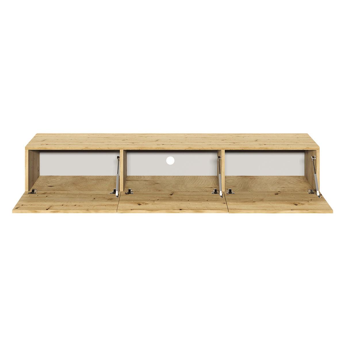 TV-MÖBEL Idao Helles Holz - Hellbraun, Holzwerkstoff (180/35/29cm) - Petits-meubles