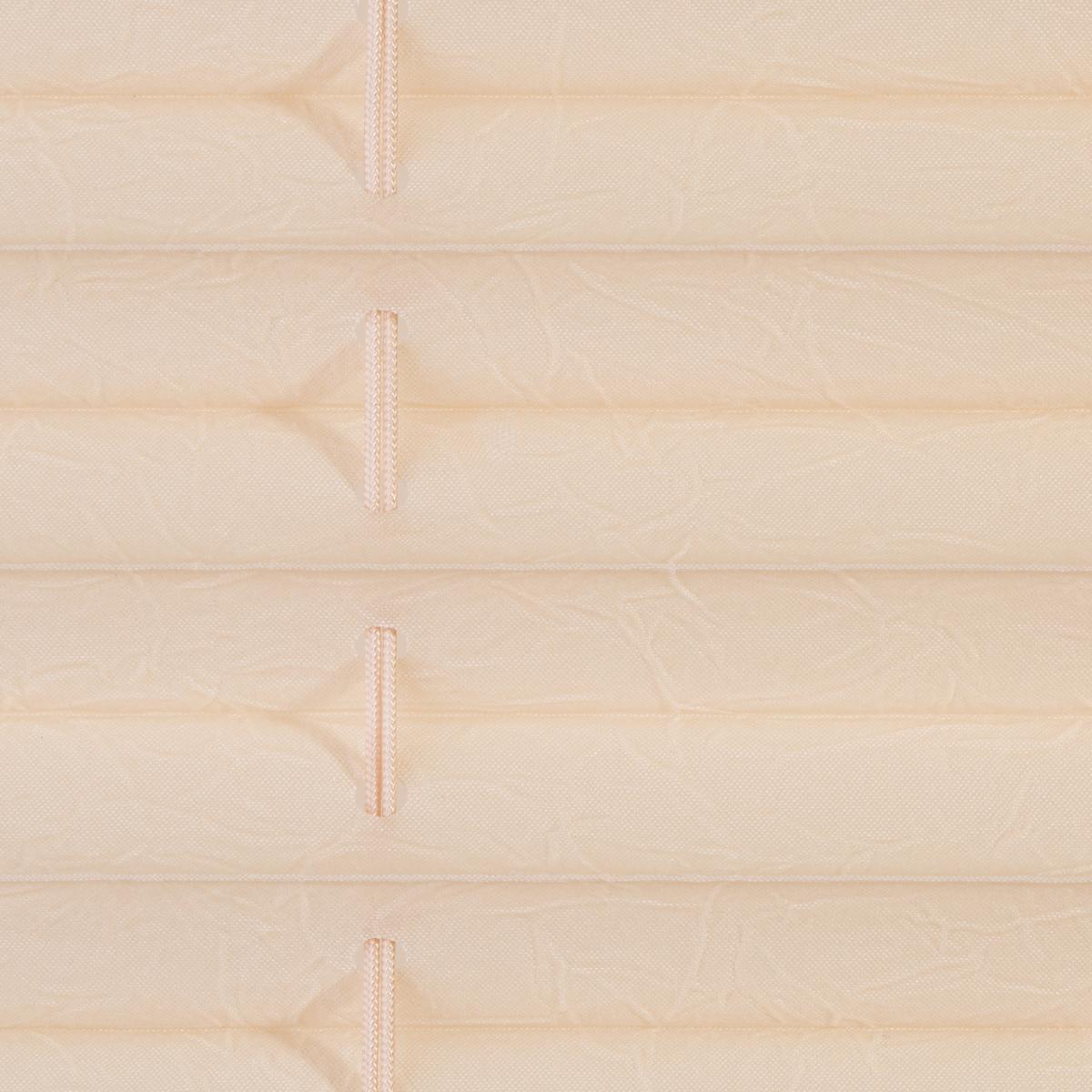 DACHFENSTER PLISSEE HAFTFIX, OHNE BOHREN Creme, 100 cm, 59.3, 100 - Creme, Textil (59.3/100cm) - Lichtblick Original