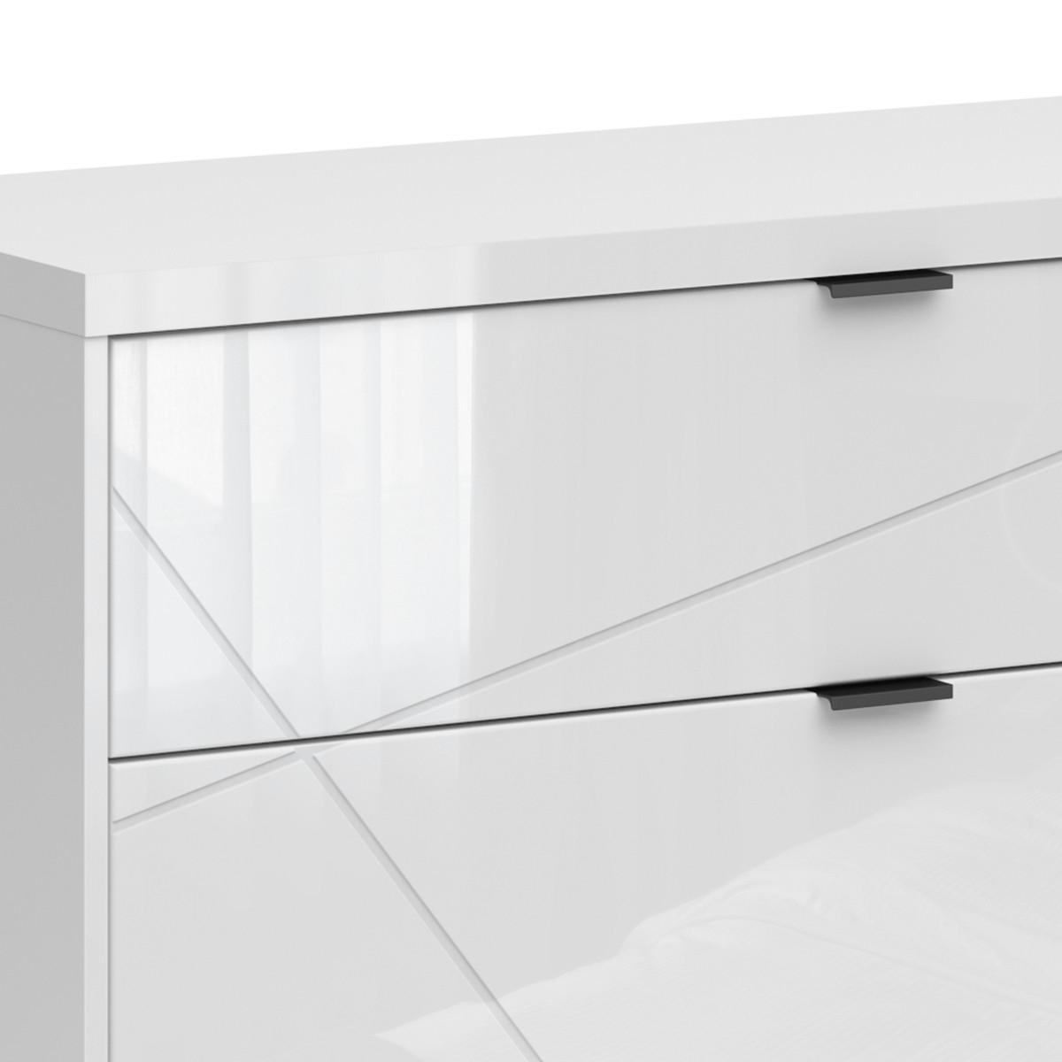 TV-MÖBEL Sven Weiß - Weiß, Holzwerkstoff (156/61/43cm) - Petits-meubles