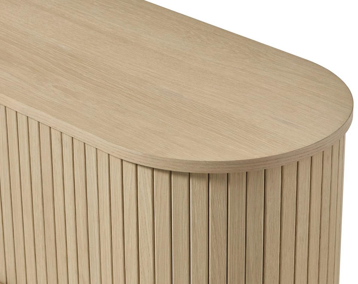 TV-LOWBOARD Meta 2-türig 180 cm - Hellbraun/Beige, Holz/Holzwerkstoff (180/55.6/40cm) - Selsey