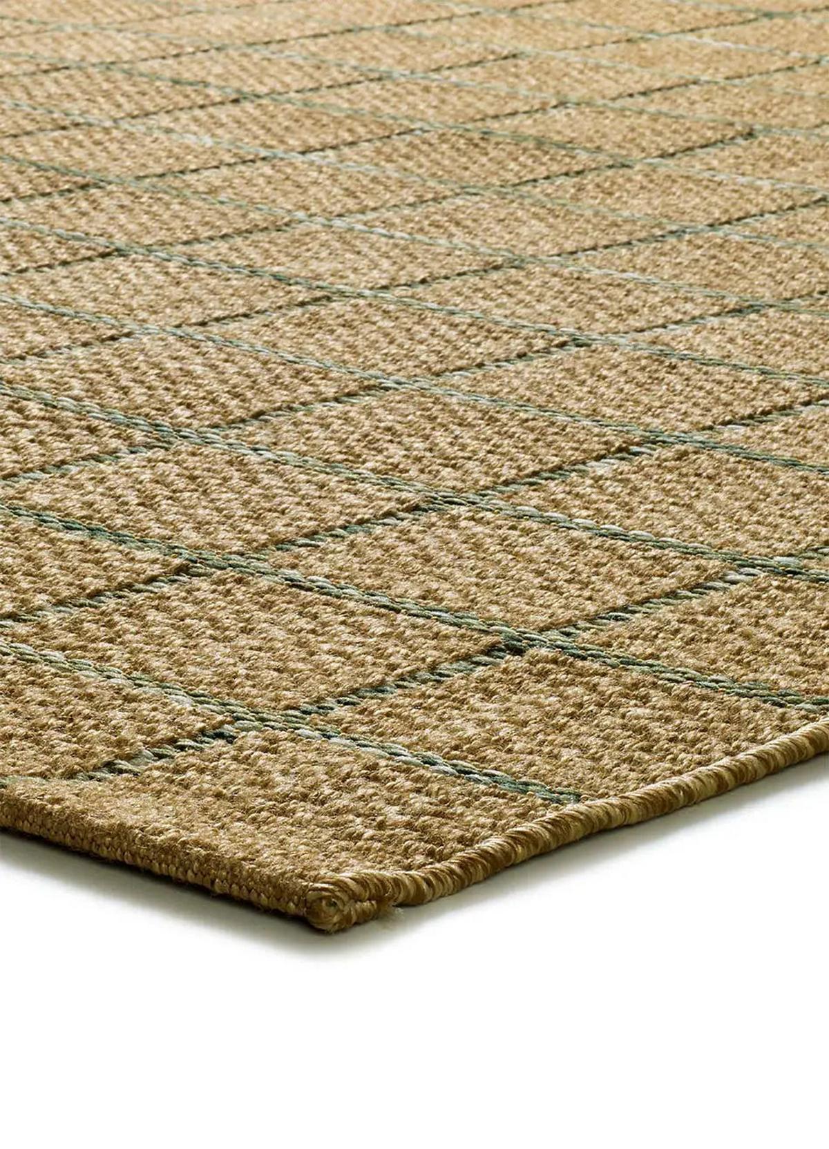IN- & OUTDOOR-TEPPICH Braun / Grün Pergola 160/230 cm - Braun/Grün, Textil (160/230cm) - Atticgo