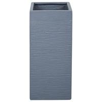 BLUMENTOPF Grau Dion - Grau, Naturmaterialien (60cm) - Beliani