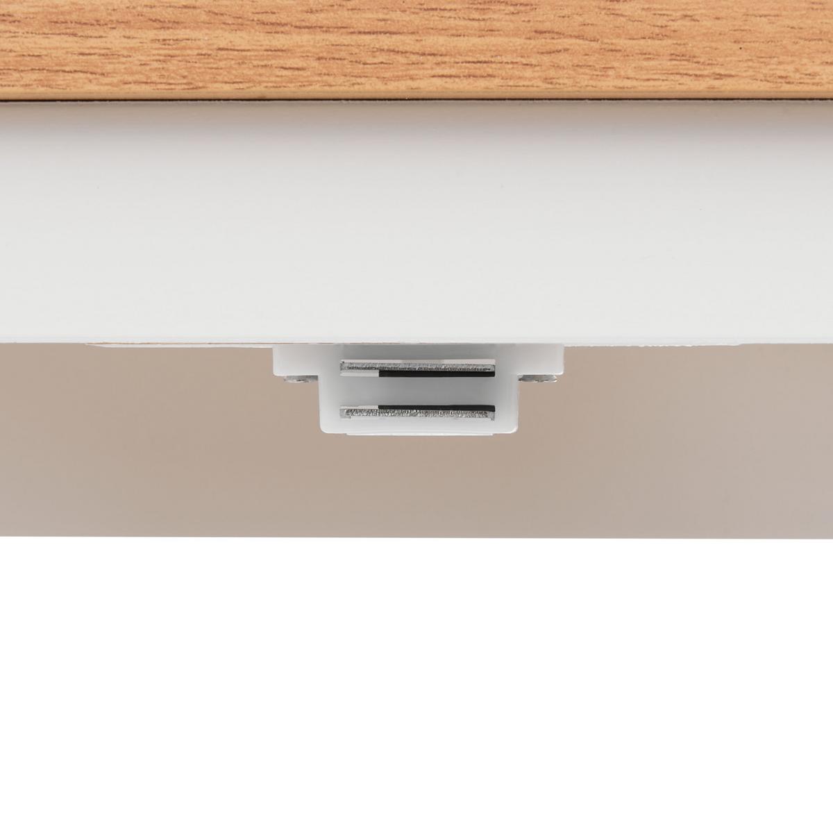 WASCHBECKENUNTERSCHRANK 60 cm Weiß Alamos - Weiß, Holzwerkstoff (60/75/30cm) - Beliani