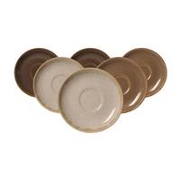 ESPRESSOUNTERTASSEN Sahara braun ø 11,5 cm 6er Set - Braun, Keramik (11.5cm) - Ritzenhoff Breker