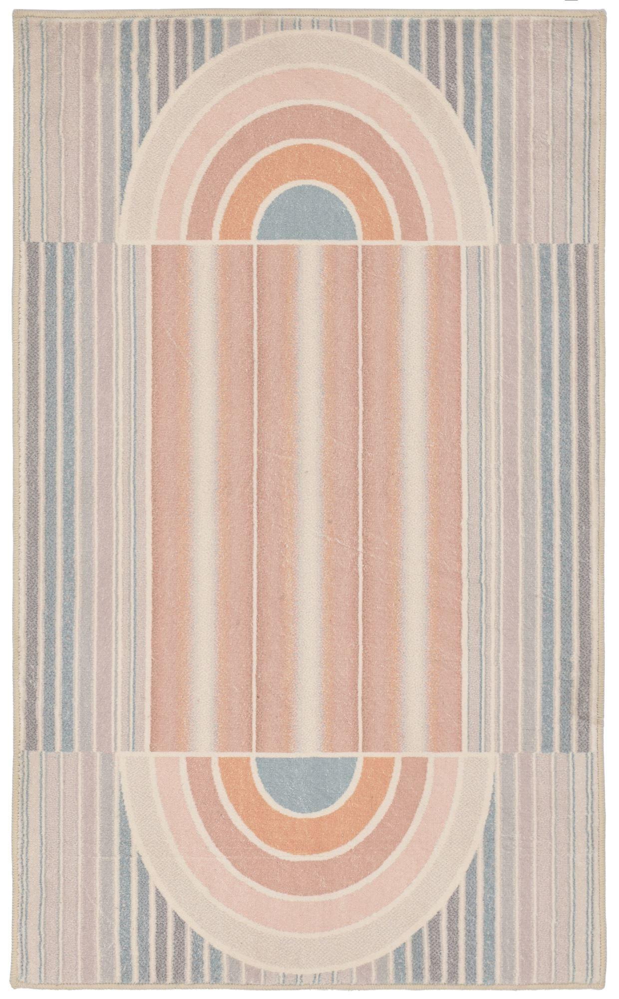 BADTEPPICH Ariella Pastell 50x60 cm - Multicolor, Textil (50/60cm) - Gino Falcone