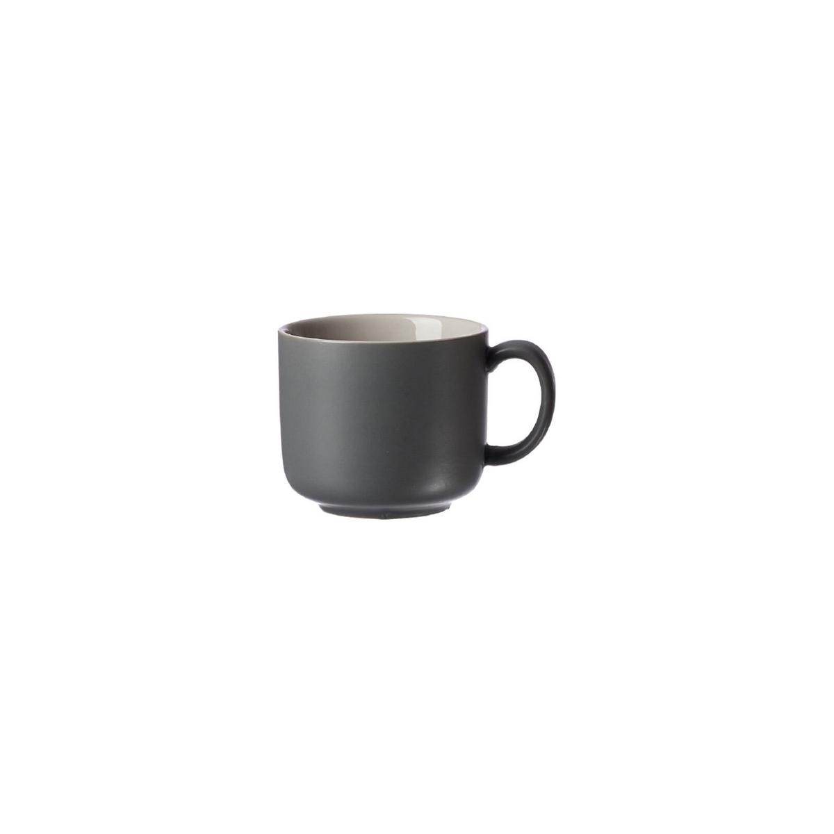 KAFFEETASSEN Jasper Grau 240 ml 6er Set - Grau, Keramik (0.24L) - Ritzenhoff Breker