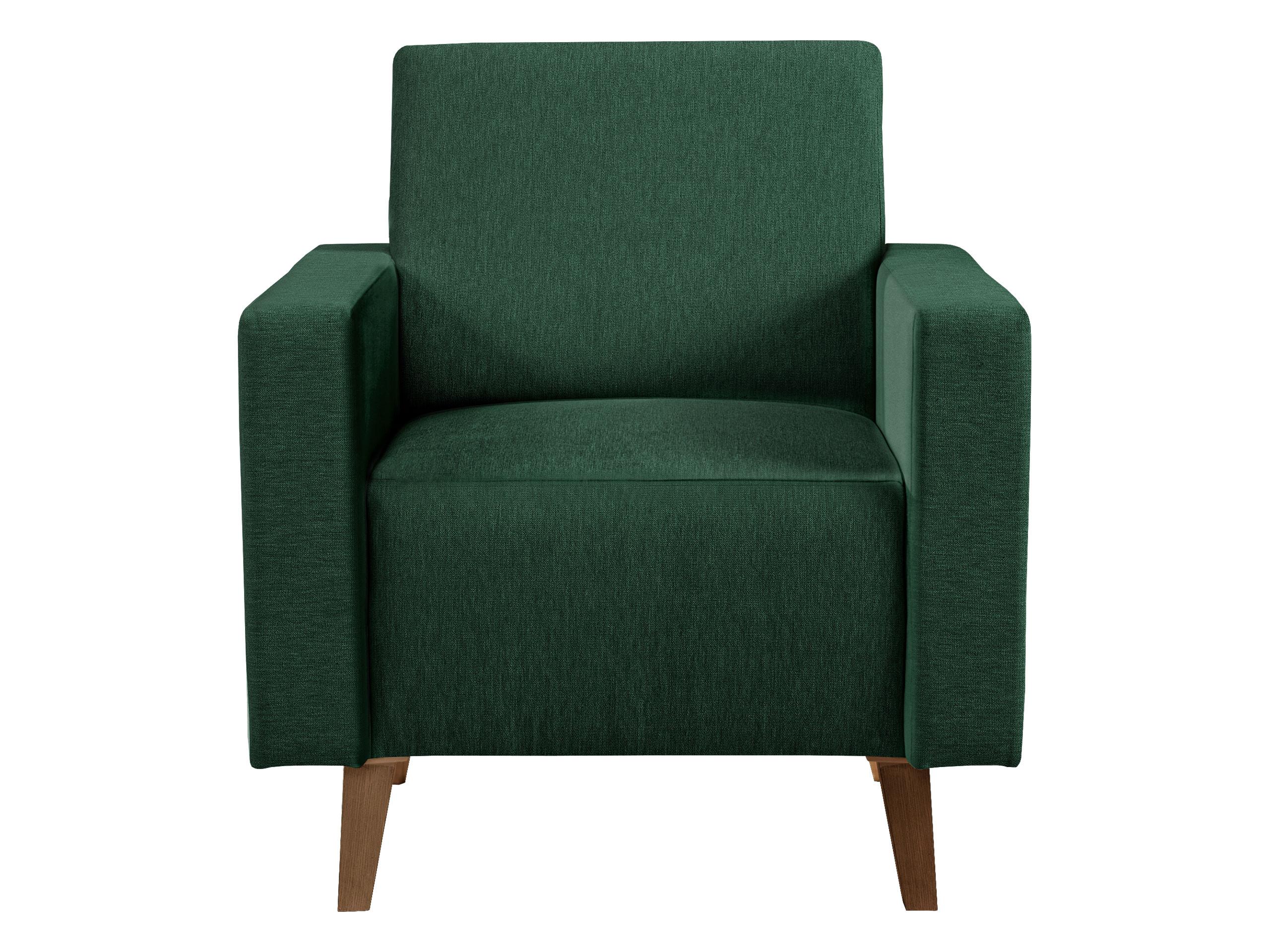 SESSEL Oviedo - Grün, Holz/Kunststoff (75/80/75cm) - MIRJAN24