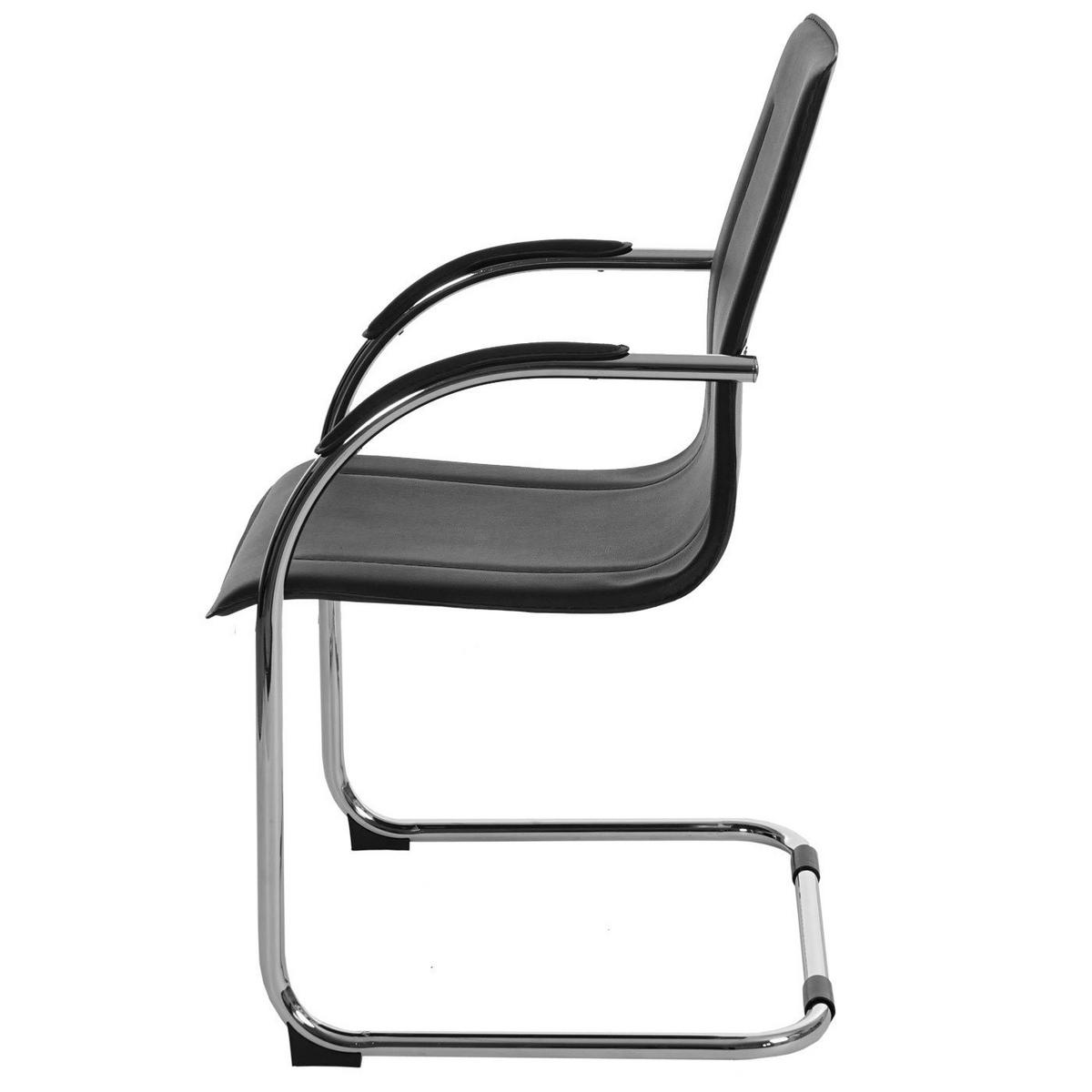 ESSZIMMERSTUHL Schwarz 2er-Set - Schwarz, Kunststoff (56/93/56cm) - MCW
