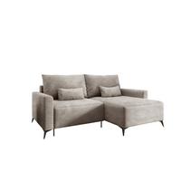 ECKSOFA Silves Mit Schlaffunktion - Beige, Holzwerkstoff/Textil (239/148cm) - Fun Möbel