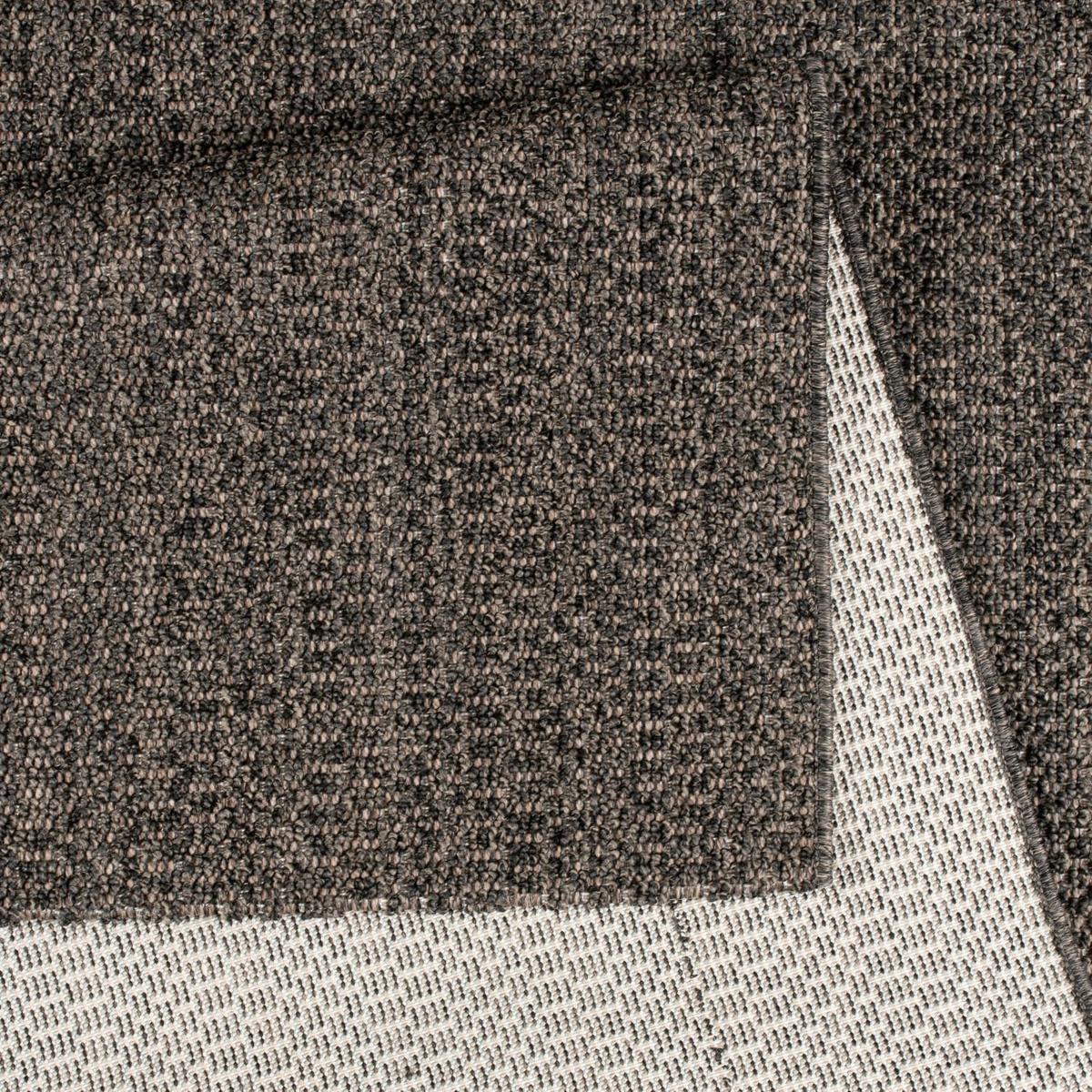 KURZFLORTEPPICH, einfarbig, aus Polypropylen, Anthrazit, 160 x 220 cm - Anthrazit, Textil (220/160cm) - KADIMA DESIGN