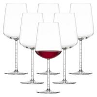 BORDEAUX ROTWEINGLÄSER Journey transparent 633 ml 6er Set - Transparent, Glas (0.633L) - Zwiesel Glas