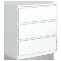 KOMMODE Weiß 70/79/39 - Weiß, Holzwerkstoff (70/79/39cm) - RAUMHIRSCH FURNITURE
