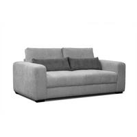 SOFA OLI 3-Sitzer, hellgrau - Hellgrau, Holz/Textil (208/91/108cm) - Wozimo