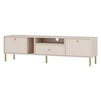 LOWBOARD TORINO 180/50/40,8 cm, Beige - Beige, Holzwerkstoff (180/50/40.8cm) - MASSENO