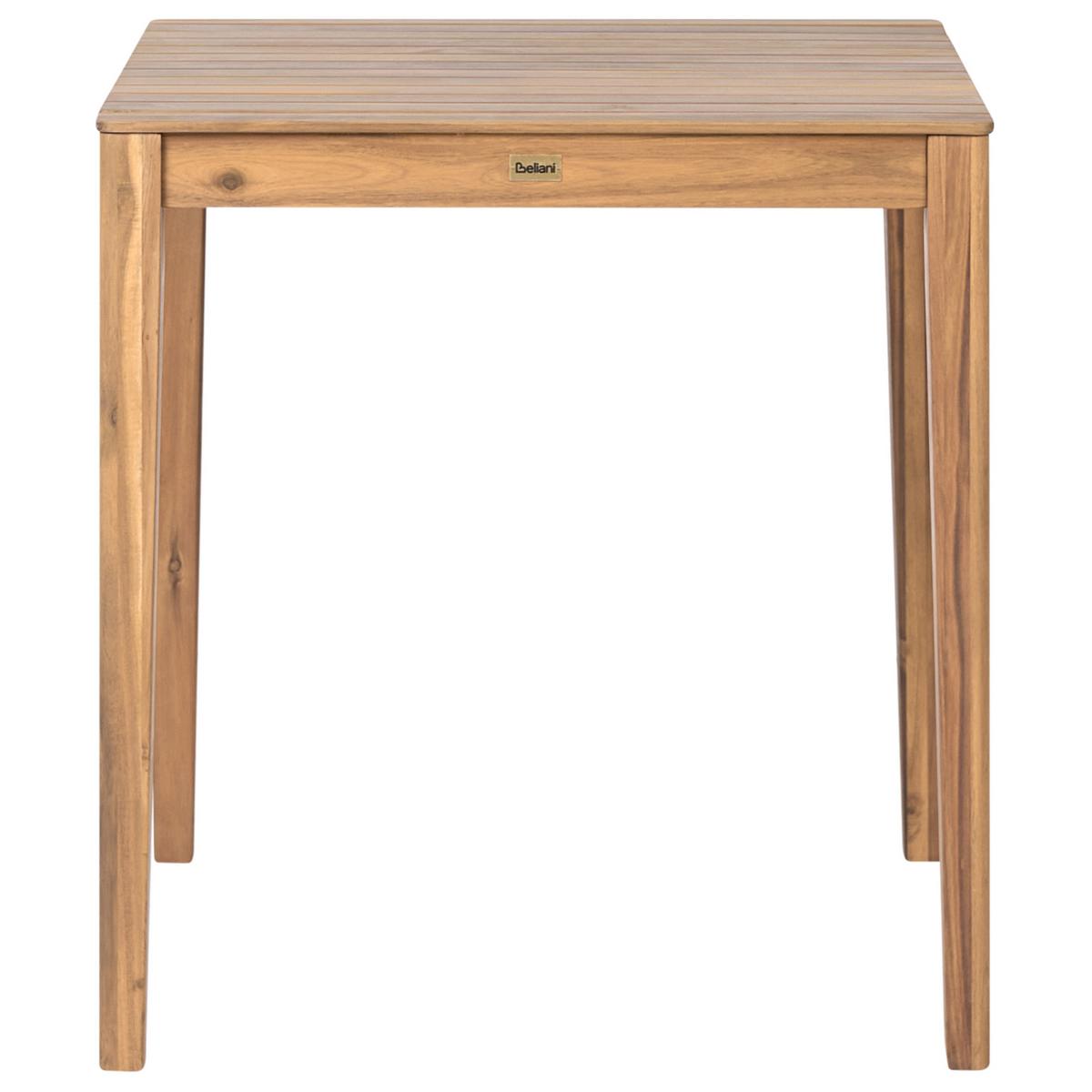 BISTRO-SET zertifiziertes Akazienholz Hellbraun Chioggia - Hellbraun, Holz - Beliani