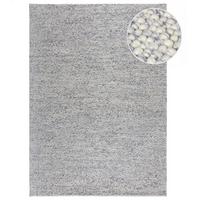 TEPPICH aus Wolle handgewebt MEDWAY in Blau, einfarbig, 80 x 150 cm - Blau, Textil (150/80cm) - KADIMA DESIGN