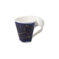 TASSE LÖWE NewWave Stars weiß-blau 300 ml - Blau/Weiß, Keramik (0.3L) - Villeroy & Boch