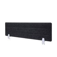 TISCHTRENNWAND Schwarz, Weiß - Schwarz/Weiß, Textil (100/30/1cm) - MCW