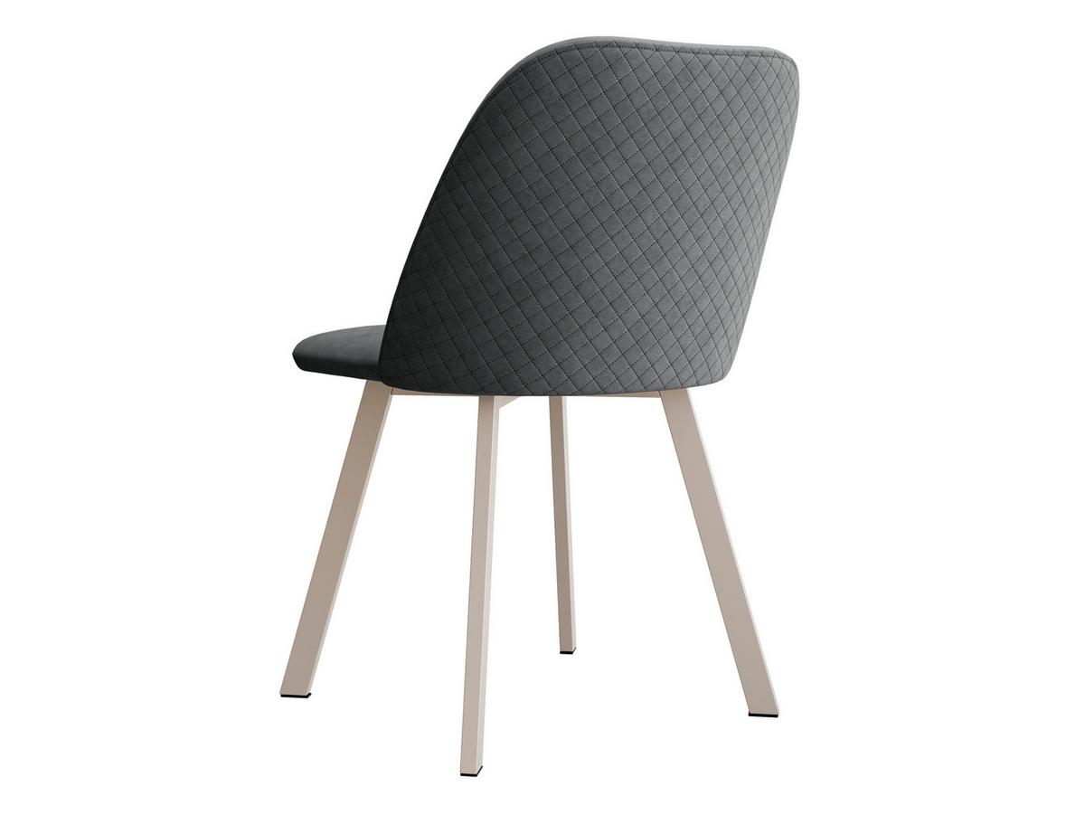 ESSZIMMERSTUHL K109 - Kaschmir/Dunkelgrau, Holzwerkstoff/Textil (47/80/58cm) - MIRJAN24