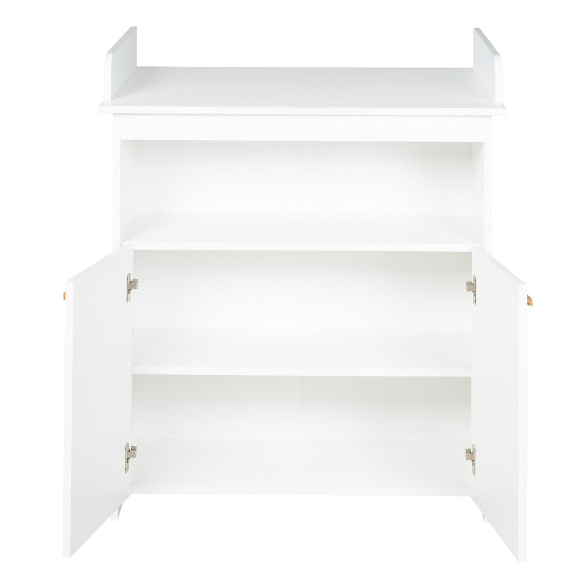 WICKELKOMMODE Anton - Weiß, Holz/Holzwerkstoff (88/97.5/75cm) - Roba