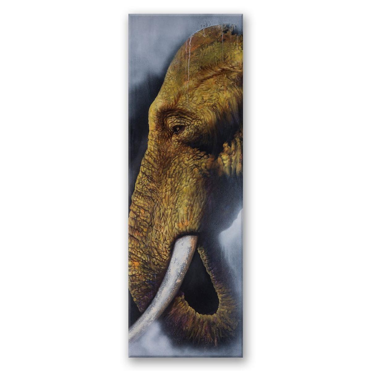 KUNSTDRUCK Braun 40/120 cm - Braun, Textil (40/120cm) - KUNSTLOFT