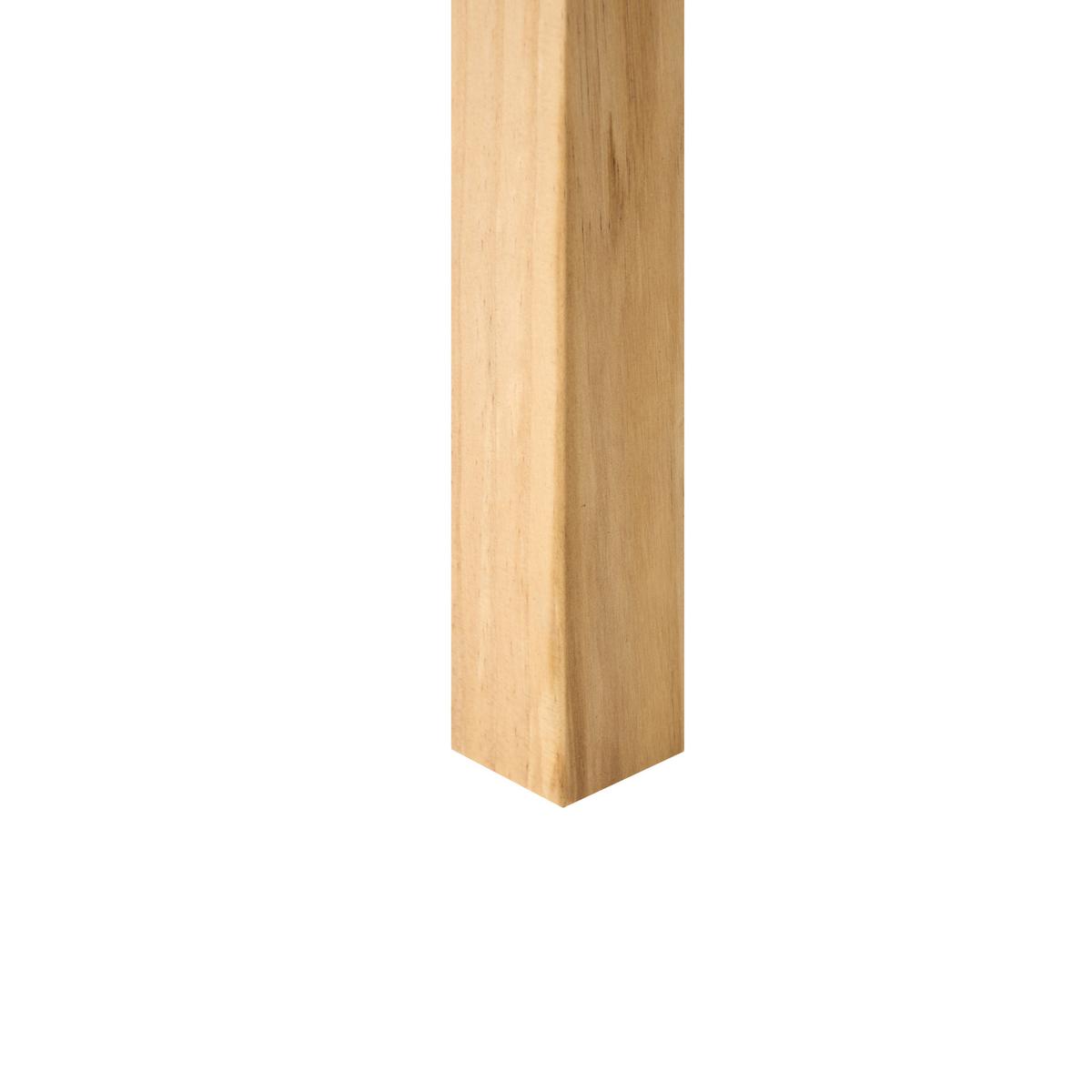 BETT mit Lattenrost 160/200 cm Kiefernholz Hellbraun Sephos - Hellbraun, Holz (160/200cm) - Beliani