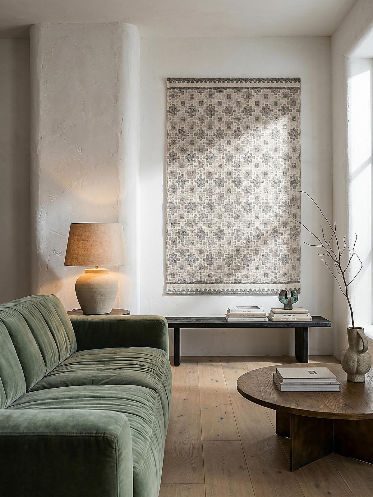 TEPPICH Waschbar RIDGE, geometrisch, aus Mischfasern, Grau-Beige, 155 x 230 cm - Grau, Textil (230/155cm) - KADIMA DESIGN