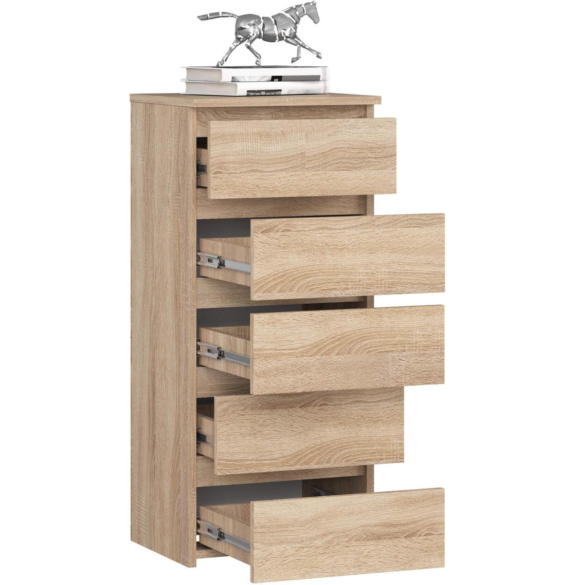 KOMMODE Eiche Sonoma 92/40/35 - Sonoma Eiche, Holzwerkstoff (40/92/35cm) - RAUMHIRSCH FURNITURE