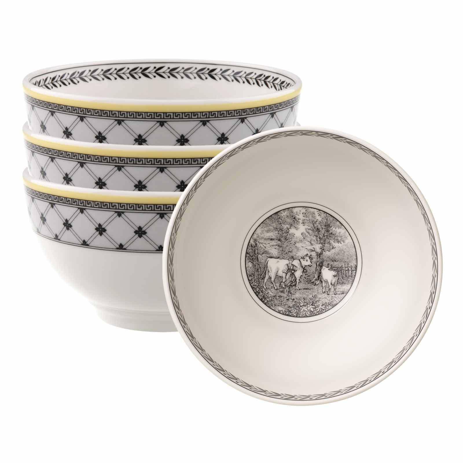 BOLS Audun Ferme bunt ø 14 cm 4er Set - Multicolor, Keramik (14cm) - Villeroy & Boch