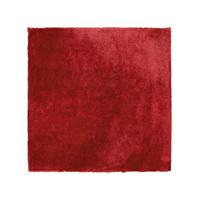 SHAGGY-TEPPICH Evren 200/200 cm - Rot, Kunststoff (200/200cm) - Beliani