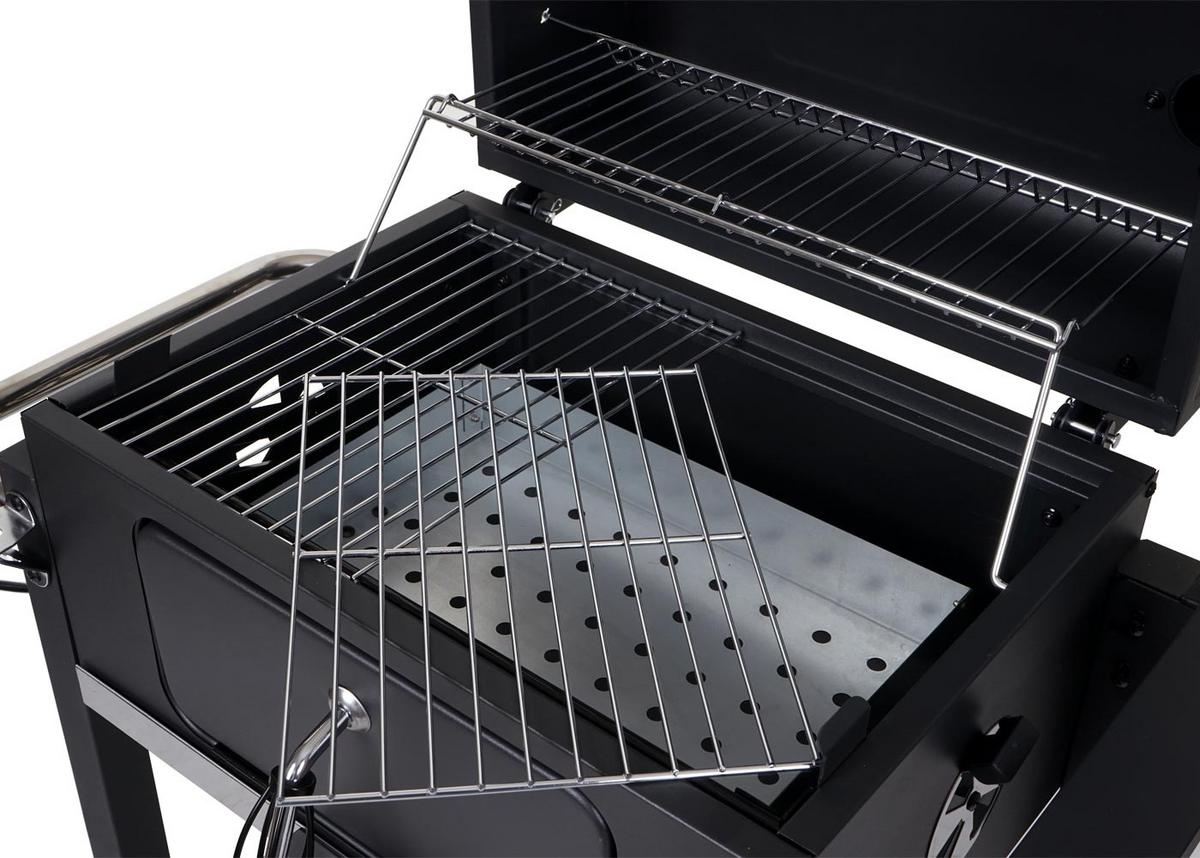 GRILLWAGEN Schwarz - Schwarz, Metall (100/110/51cm) - MCW