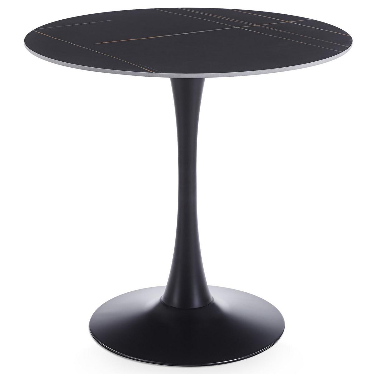 ESSGRUPPE LOIRE/NAVIA 3er Set schwarz - Schwarz, Metall - IDIMEX