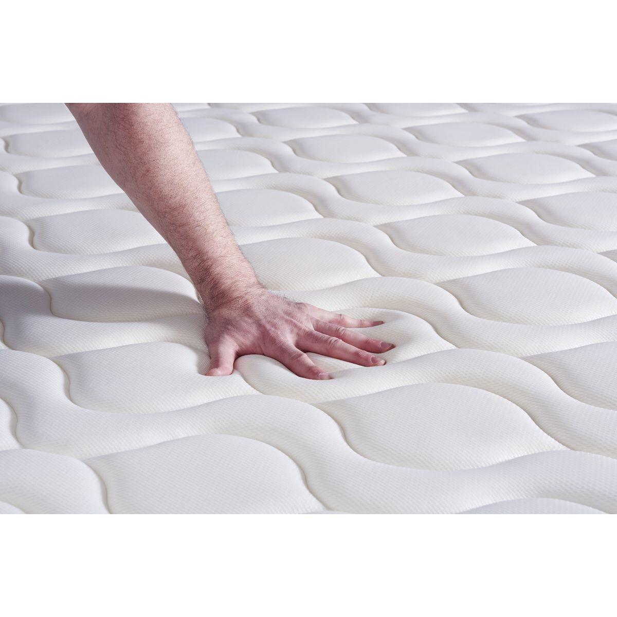 MATRATZE Actimemo morpho Memory-Schaum 130 x 220 cm h1 - Weiß, Textil (130/220cm) - ACTISOM