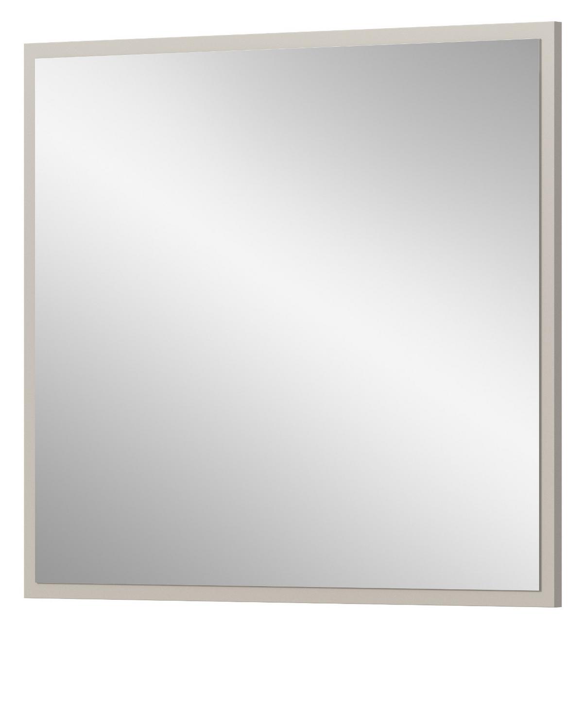 GARDEROBENSPIEGEL Kaschmir Sand, Flur Wandspiegel 80 x 70 cm - Kaschmir, Glas/Holzwerkstoff (80/70/2cm) - Inn.Furn