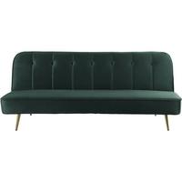 SCHLAFSOFA << CLIC CLAC >> & BZ james Dunkelgrün - Grün, Textil (83/75/180cm) - Habitat Garten