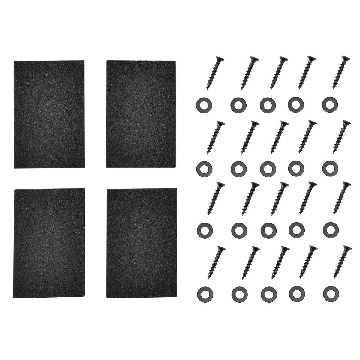 TISCHGESTELL-SET 2 TLG. Greith - Schwarz, Metall (69/72/8cm) - [en.casa]