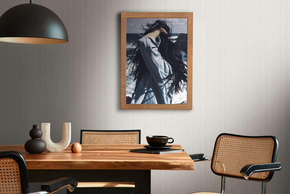 VLIESTAPETE Grau 53/1005 cm - Grau, Textil (53/1cm) - KUNSTLOFT