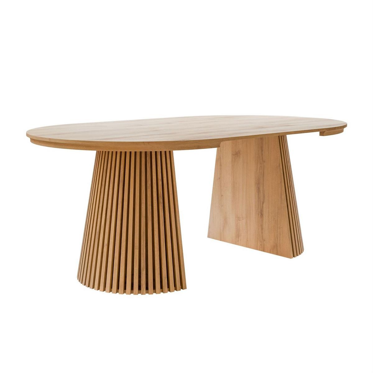 ESSTISCH MISTIC 120–200 cm - Eichefarben, Holzwerkstoff (120/120/75cm) - Lookway