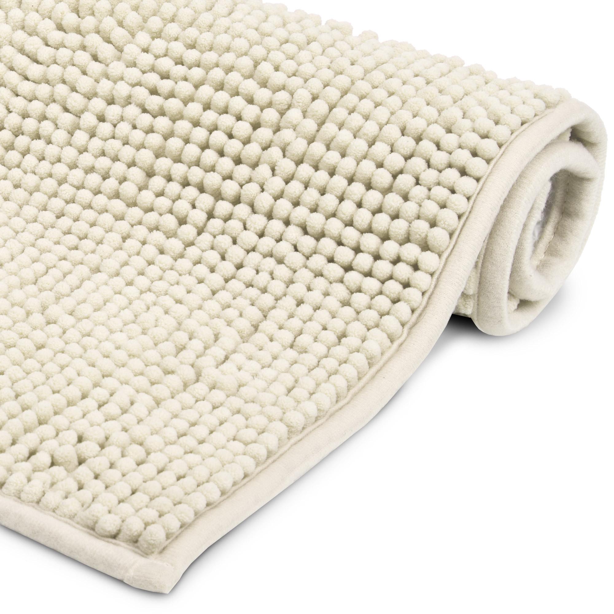 VORLEGER MATTE BeauMare WR 50/50 cm Natur - Naturfarben, Textil (50/50cm) - Beautissu 