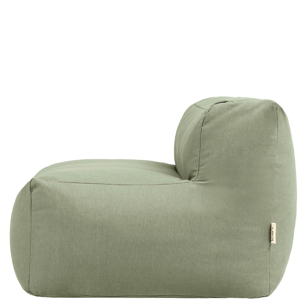 SITZSACK-SOFA Sessel - Grün, Textil (95/68/100cm) - icon