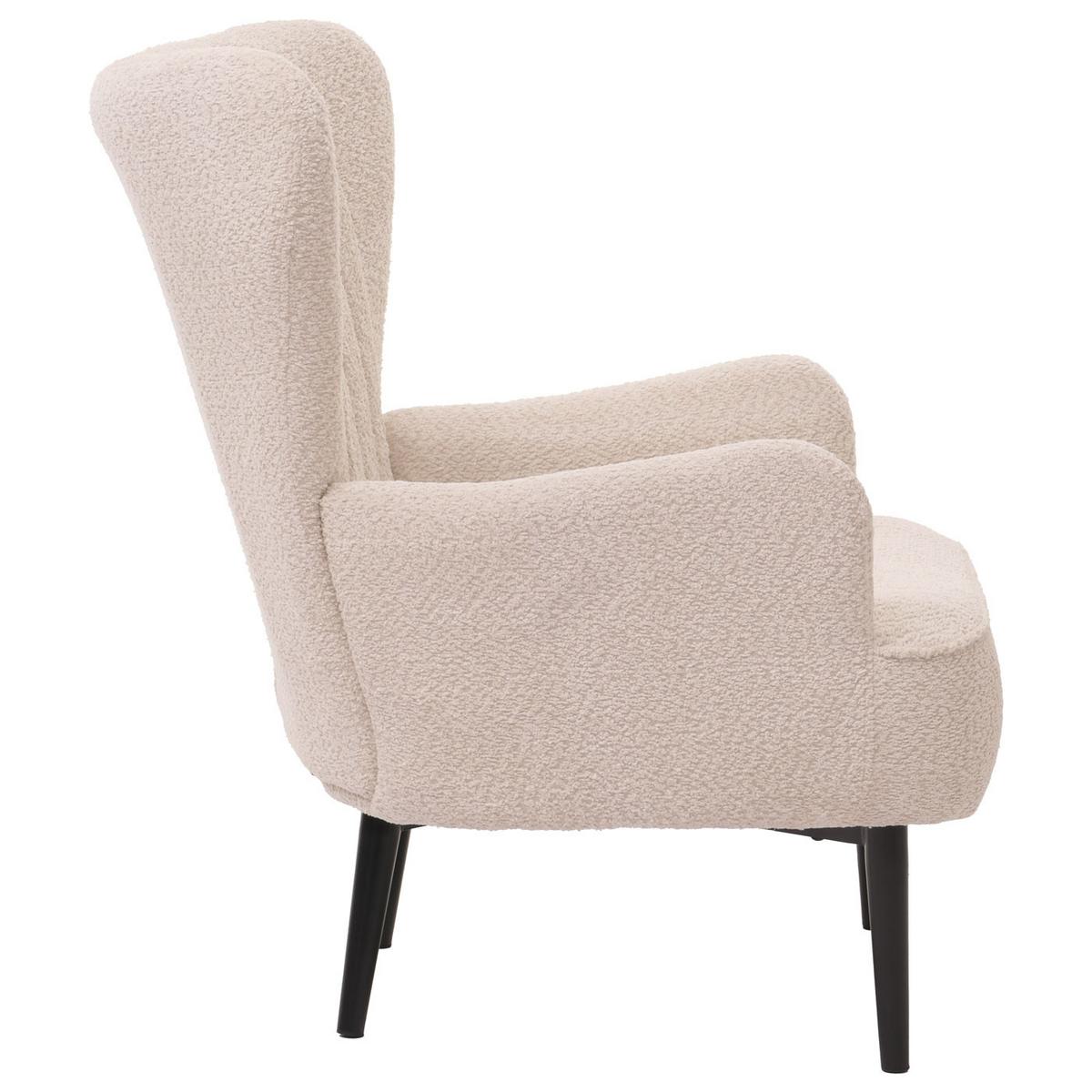 LOUNGE-SESSEL Beige - Beige, Textil (75/80/78cm) - MCW