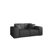 SOFA Celes Premium 2-sitzer Stoff Scala - Anthrazit, Holzwerkstoff/Textil (186/73/88cm) - Fun Möbel