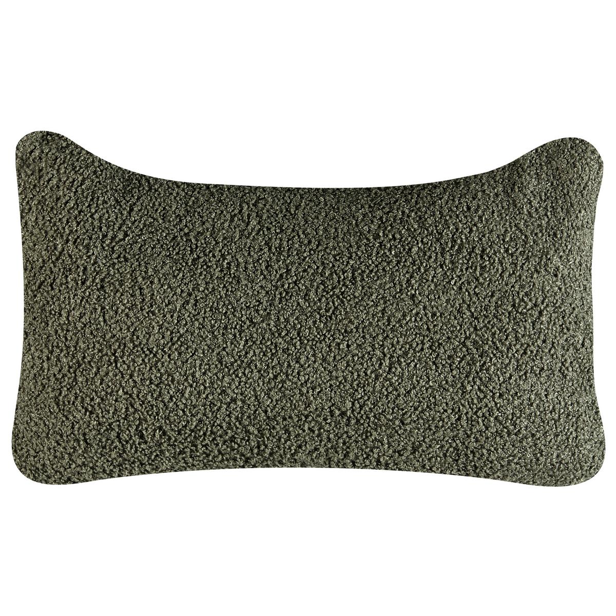 SESSEL BOUCLE Grün Otsby - Grün, Holz/Textil (60/76/55cm) - Beliani