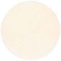 HOCHFLOR SHAGGY TEPPICH PALACE RUND - Creme, Textil (133/133cm) - Snapstyle