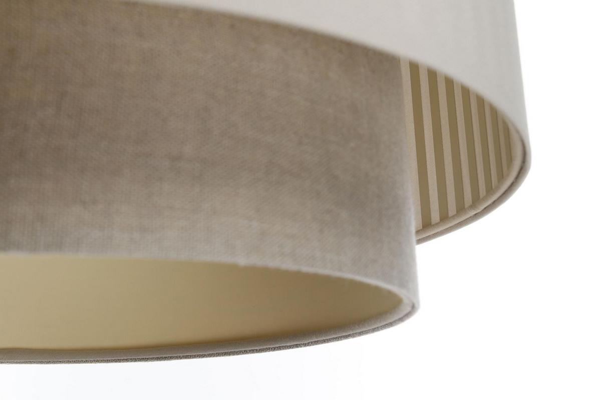 HÄNGELEUCHTE Grau 50/106 cm - Beige/Grau, Kunststoff (36/0.6/106cm) - ONZENO