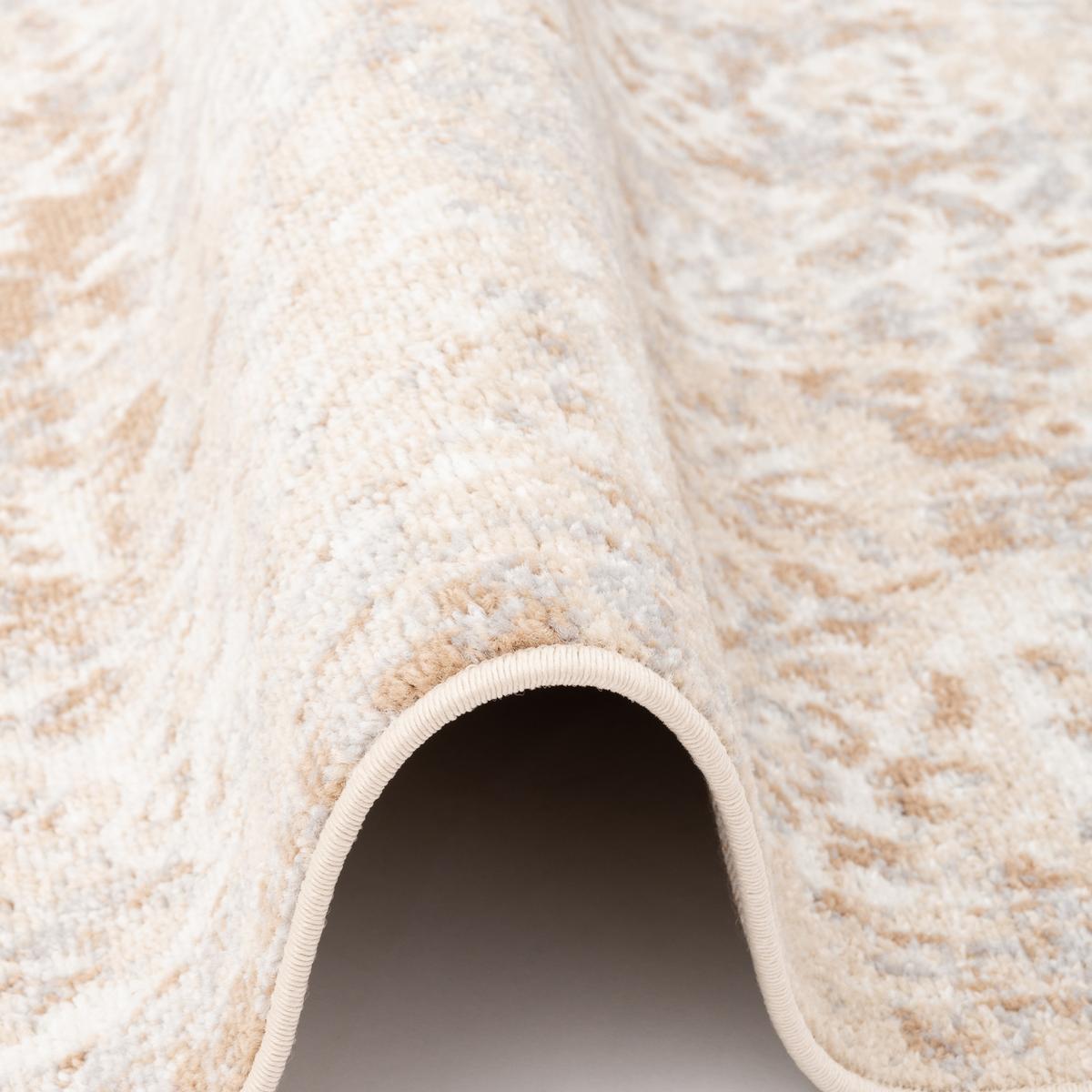 DESIGNER TEPPICH TAWIRA VINTAGE BORDÜRE - Beige, Textil (140/200cm) - Pergamon
